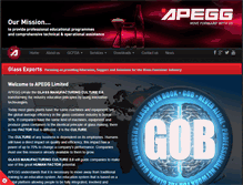 Tablet Screenshot of apegg.com